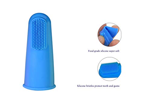 CXP Good Goods Cat & Dog Finger Toothbrush Dog Toothbrush (Regular Size+Small Size) - Thumbnail 4