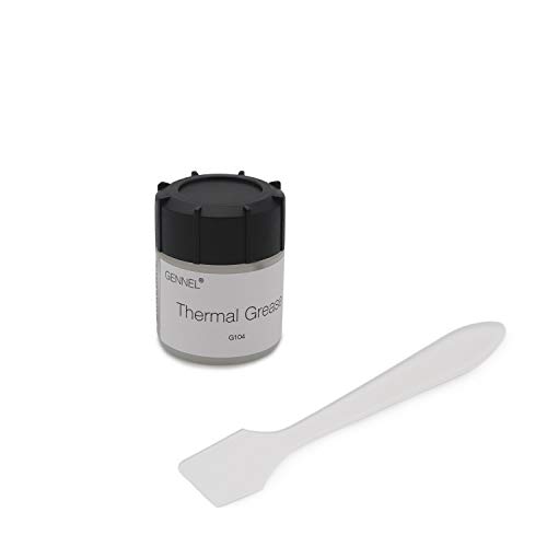 GENNEL G10420g White Thermal Conductive Paste, Easy to Apply/High