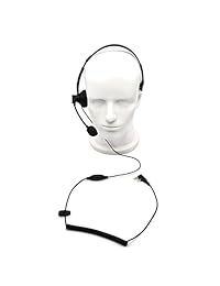 GoodQbuy® Auricular / Auricular con micrófono boom y VOX para Kenwood PUXING Baofeng UV-5R UV-5RA 888S Retevis H777 Radio de 2 vías Walkie Talkies