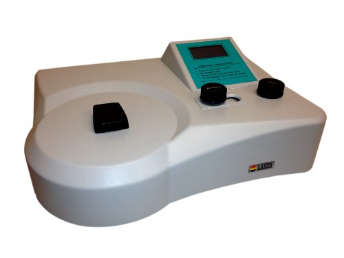 Laxco Alpha-1000 Visible-Light Spectrophotometer, Manual Adjustment 400 to 1000nm Wavelength Range, 15nm Spectral Bandwidth, Tungsten-Halogen Lamp, 90/240VAC