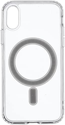 Clear Case Magnetic silicone Hard Back Cover For iPhone X iPhone