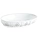 Creative Scents Vintage White Soap Dish for Bathroom, Decorative Dry Bar Holder- Durable Resin Design- Best Dishes for Sink/Bath/Shower/Bathtub Décor- Complements Any Space