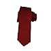 K. Alexander Skinny Burgandy Tie 2 Inch Solid Mens Tie Satin