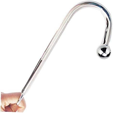Halleycol 26-New high Quality Portable Stainless Steel Hollow Metal Hook-Būtt Plug Hook (Silver1)