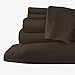 Southshore Fine Living, Inc. 21-Inch Extra Deep Pocket Queen Sheets, 6-Piece, Microfiber Sheet Set Queen Size, Oversized Flat, Deep Pocket Fitted, Brown Pillowcases, Chocolate Brown Sheets