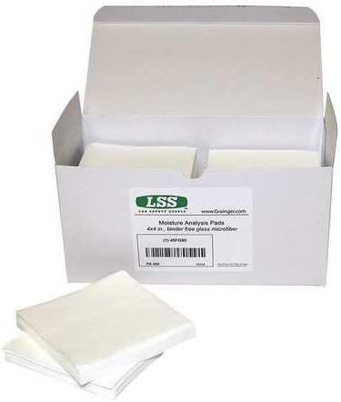 Moisture Analyzer Pad, 4 in. L, PK400