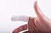 Petosan Microfiber Fingerbrush, 2 Pack, Battery Powered, White, for Dogs