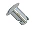 Bryke Fasteners Dzus Oval Head Button .450 Grip 5/16 Diameter QuarterTurn Buttons 5pk Quarter