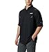 Columbia Men's Low Drag Offshore Long Sleeve Shirt, UPF 40 Protection, Moisture Wicking Fabric Black, X-Large