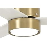 MINKA-AIRE K9787L-SBR Simple LED Light Kit for 787 Ceiling Fans, Soft Brass