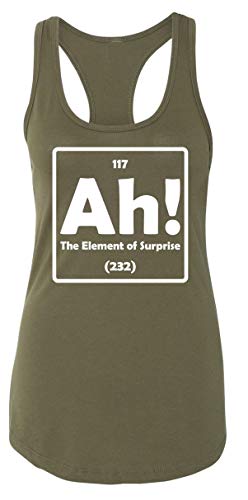 Ladies Tank Top Ah! The Element of Surprise