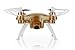 Syma X52C Nano Quadcopter with 2MP 720P HD Camera and Bonus Battery - Gold