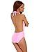 Brazilian High Waist Bikini Sexy Triangle Push Up One Piece Swimsuits In Women