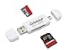 SD card reader Digital A-star SD Card Adapter Micro USB OTG to USB 2.0 Adapter; SD/Micro SD Card Reader With Standard USB Male; Tablets with OTG Function-white