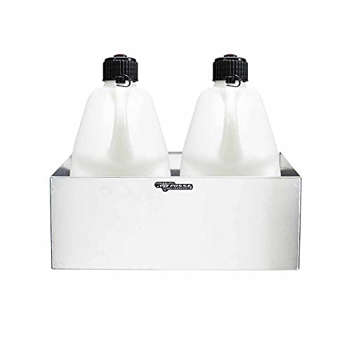 Pit Posse 430 Utility Fuel Jug Holder Rack Fits 2 5 Gallon Jugs Made