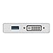 USB-C Type C USB C to HDMI VGA USB 3.0 DVI 4K Adapter Converter Hub Compatible for Google Chrombook Pixel MacBook MacBook Pro and Other Mainstream Type c Device