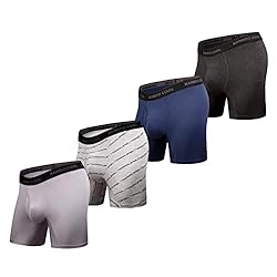 BAMBOO COOL Mens Bamboo Underwear Boxer Briefs
