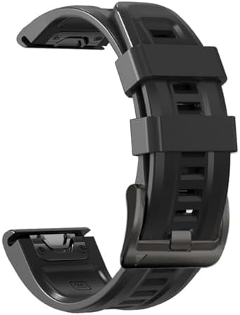 Amazon.com: Garmin QuickFit 26 mm Watch Band - Black Silicone Band
