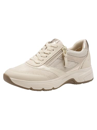 Femme Comfort Sneaker Low Basket, Ivory Comb, 37 EU
