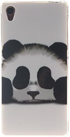 Case For Sony Xperia M4 Aqua,Ramidy Cute panda Printing Soft TPU Gel Silicone Clear Bumper Protectiove Skin Case Cover For Sony Xperia M4 Aqua