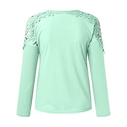 iPOGP Women's Round Neck Solid Color Hollow