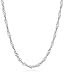 Amazon Essentials Sterling Silver Italian 2.1 mm Singapore Chain Necklace, 24