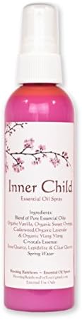 Inner Child Spray ~ Gift ~ Perfume, Cologne, Body or Room Spray~ Pure Essential Oils &amp; Crystal Essence &amp; Love