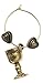 That Wine Is Mine Grapevine Wine Glass Charms, Set of 6