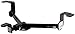 CURT 114963 Class 1 Trailer Hitch with Ball Mount, 1-1/4-In Receiver, Fits Select Honda Accord, Acura TL, TSX