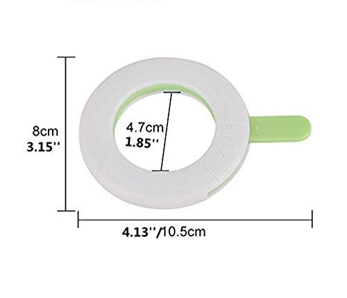 3 Pcs Pasta Limiter Noodle Measurer Portions Controller Tool Adjustable