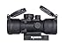Monstrum S330P 3X Prism Scope | Black with Flip-Up Lens Covers