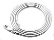 Italian 2mm Sterling Silver 20 inch Snake Chain Necklace