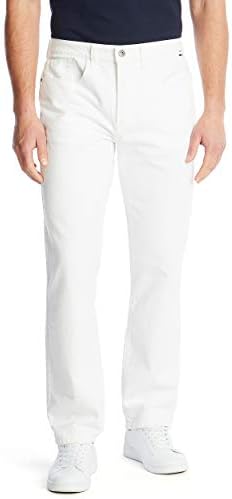 Straight Fit Jeans, Classic White Wash 