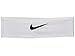 Nike Fury Headband (One Size Fits Most, White/Black)