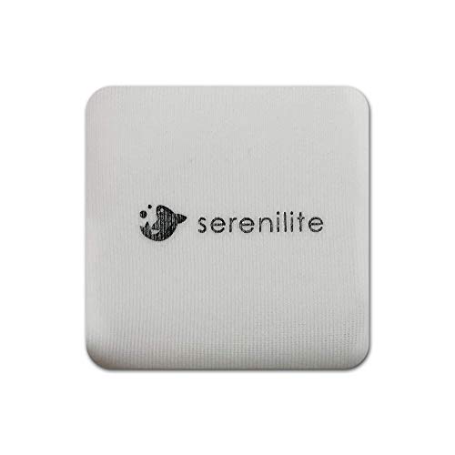 Serenilite Hand Therapy Stress Ball - Optimal Stress Relief - Great for Hand Exercises and Strengthening (White)