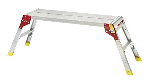 2 Step Aluminum Platform Non Slip Work Platform - Thumbnail 3