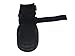 LONSUNEER Paw Protector Dog Boots Breathable Nonslip and Soft Color Black Size X-Large