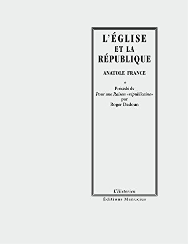 L' Église et la République
