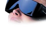 Relaxease Visual Relaxation System Light Glasses