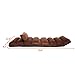 Giantex Folding Lazy Sofa Chair Stylish Sofa Couch Beds Lounge Chair W/Pillow (Coffee)