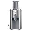 Braun J700 Spin Juicer extractor for whole fruit, citrus & vegetables 1000 Watt, 2 speeds, anti splash spout, 1.25L foam…