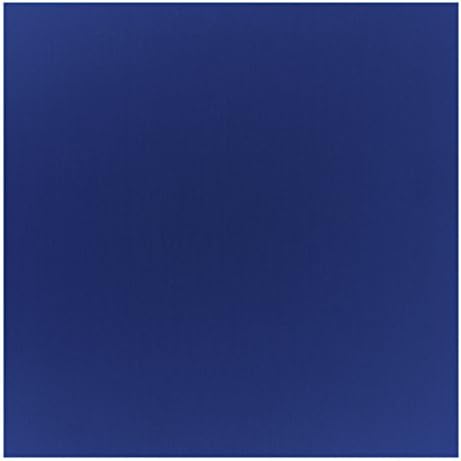 Anodized Aluminum Sheets - 24 Gauge - 6" x 6" - Cobalt