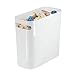 InterDesign Una Wastebasket Trash Can 12