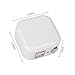 2-in-1 Compact Dual USB Wall Charger and Car Charger 5V 2.1A Fast Charging AC DC Home /Travel Charger for iPhone 7 / 6s / 6 / Plus, iPad, Samsung Galaxy and More - White