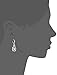 Downton Abbey Stardust Silver-Tone Belle Epoch Wreath Crystal Earrings