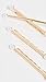 Kitsch Women's Pearl Bobby Pin Set, Pearl, Off White, Gold, One Size, Bridal Fashion Design, 3 Piece Set