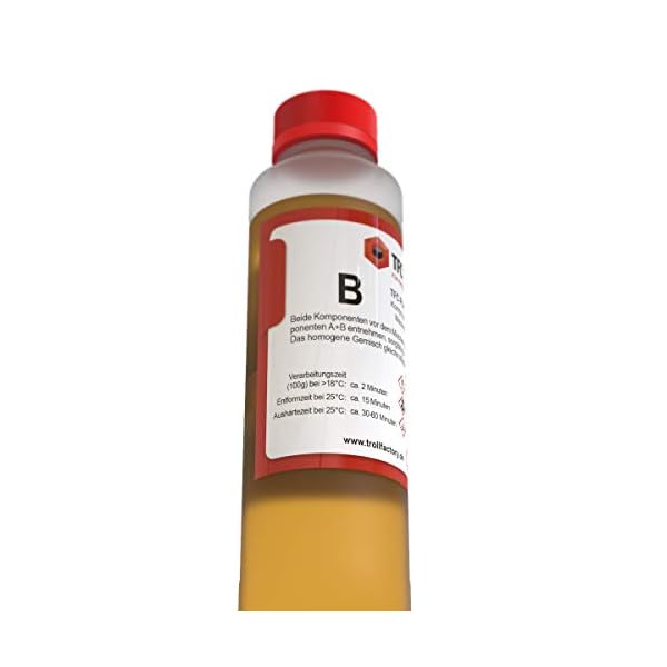 TFC PU Giessharz Resin 2 Min. I Zweikomponenten-Giessmasse, beige I dÃ¼nnflÃ¼ssig, 2 kg (2 x 1 kg) – Bild 5