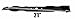 USA Mower Blades AYP340BP Mulching Blade Fits AYP Craftsman Husqvarna 134149 24676 422719 424752 531005085 531307223 Length 21 in. Width 2 1/4 in. Thickness .134 in. Center Hole 5 PT ST 42 in. Deck