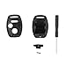 UTSAUTO Key Fob Remote Shell Case & Pad Cover (Only Casing) fits for Honda 2010-2011 Accord Crosstour / 2006-2011 Civic / 2007-2013 CR-V / 2011-2015 CR-Z / 2009-2013 Fit / 2011-2014 Odyssey 1PC Pack