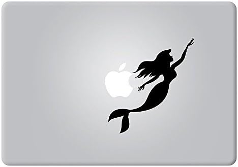 YourChoiceDecals Princess Ariel The Little Mermaid Disney Apple Macbook Decal Vinyl Sticker Apple Mac Air Pro Retina Laptop sticker